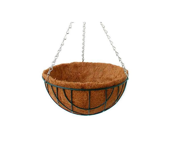 Hanging Straw Baskets